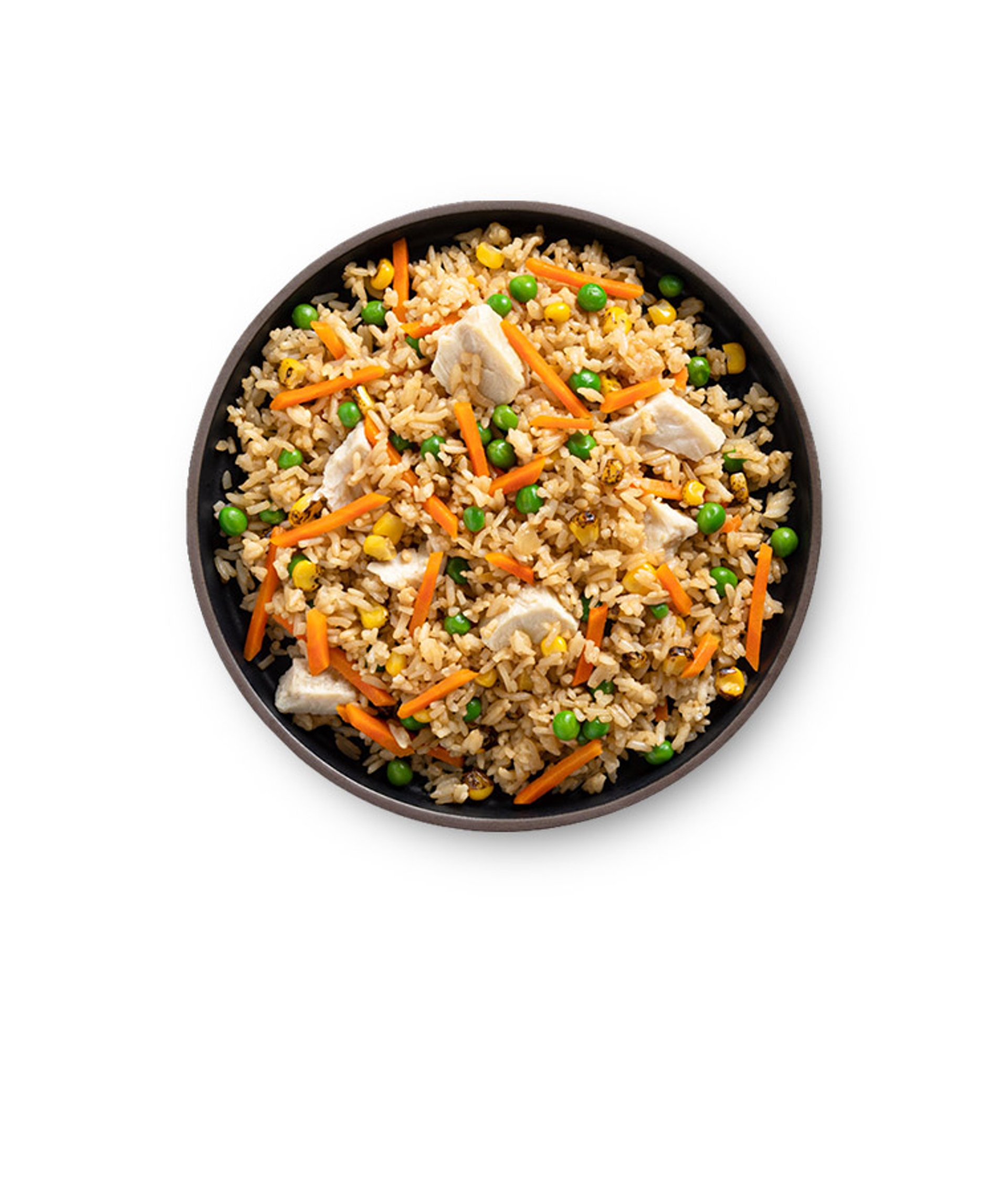 Chicken Fried Rice Plated